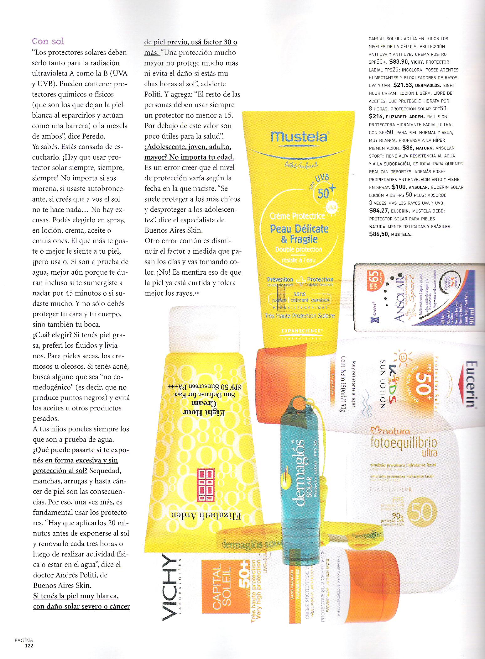 Buenos Aires Skin en Revista Maru Botana Octubre 2010