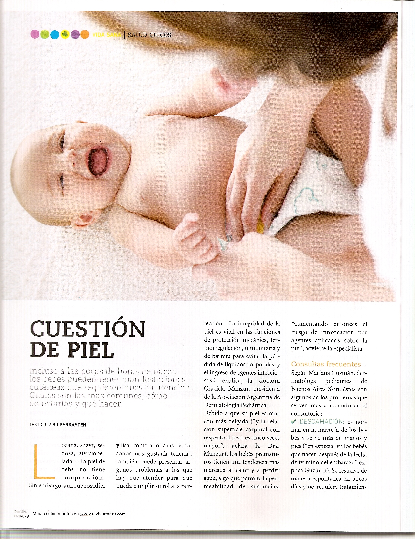 Buenos Aires Skin en Revista Maru Botana Buenos Aires Skin en Revista Maru Botana